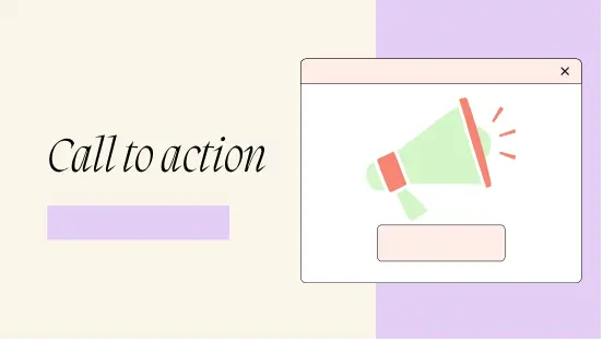 call to action graphic- how to improve your website by zel designs