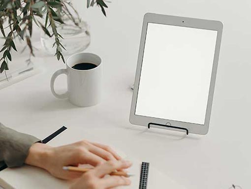 how to improve your website article image ipad by zel designs